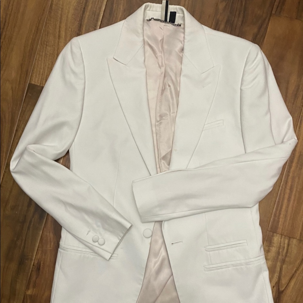 Top Shop White Blazer sz 4